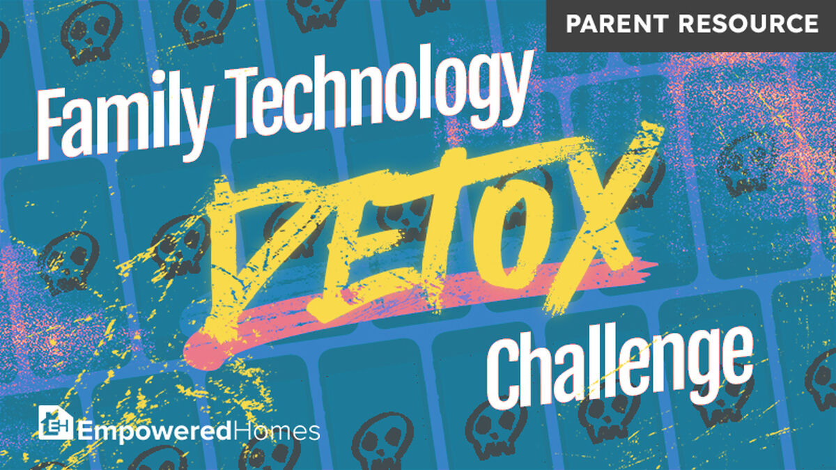 PARENT RESOURCE: Family Technology Detox Challenge image number 0